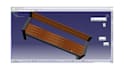 design an outdoor bench for you