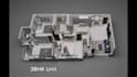 make 2d, 3d floor plan render and 3d rendering
