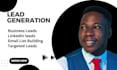 b2b lead generation and email list building