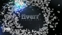 make falling luxury diamonds logo animation