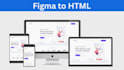 convert figma to HTML figma to react with tailwind responsive website