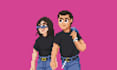 do pixel art portrait for you