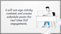 be a social media manager