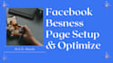 create facebook business page and customize