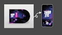 create a spotify canvas video, lyric video, album cover