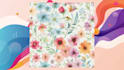 design seamless watercolor patterns for fabric and textile