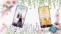 an elegant digital wedding invitation video