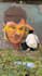 make graffiti portrait for gift and campaign