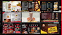 design a colorful TV menu, digital menu, and animated menu