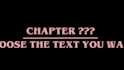 make you an episode title like in stranger things