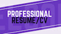 make professional cv design, resume design and expert cv maker