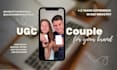 create couple videos for your fb and tik tok ads