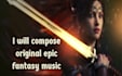 compose original epic fantasy music with massive instruments