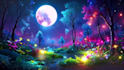create unique fantasy relaxing meditation, sleep music video