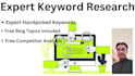 run business keyword research and website testing for SEO