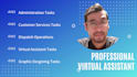 your professional virtual assistant for admin, CRM, and support
