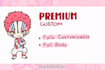 draw adorable chibi anime character for pfp, oc, or fanart