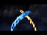 create an epic fire ice reveal intro with your name or logo