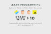 help you get hands on with python and learn the fundamentals