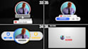 create youtube subscribe, bell and profile image animation