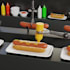 do robot designs and detailed hard surface models in precision and creativity