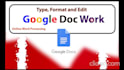 do ms word typesetting with my team on time delivery