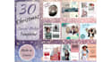 provide 30 christmas and winter templates fully editable in canva