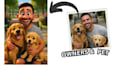 design a custom 3d pixar style cartoon character