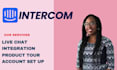 intercom integrate and automate your chatbot,  manychat, azure