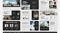 design custom branded powerpoint business presentation template master slide