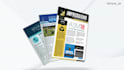 design clean and professional newsletter