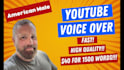 record american male narration for youtube