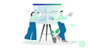 create 2d saas explainer animation video