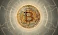 design bitcoin logo, silver coin, meme, crypto token
