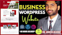 make fast loading business wordpress website from scratch