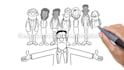 create whiteboard animation video for businesses startup 2d animated explainer
