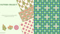 design seamless repeatable patterns for fabric or digital