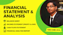 prepare financial statements and income statement analysis