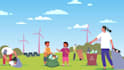 animate vector illustration, logo, ads, banner, poster