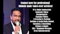 record sinhala voiceover dubbing with studio quality