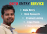 be your data entry expert