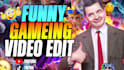 do funny gaming video edit for youtube and tiktok