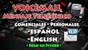 record a professional voicemail IVR greeting phone message