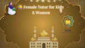 teach online quran with tajweed for kids and women
