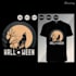 design custom and trendy t shirts for merch or pod