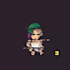 create a pixel art based on your description and references