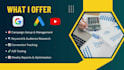 setup and manage google ads adwords PPC campaigns