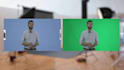 create an arabic male spokesperson green screen video