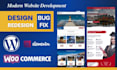 design a professional wordpress website with elementor for small business
