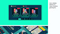 design a gaming dashboard, mobile game UI and gamified app